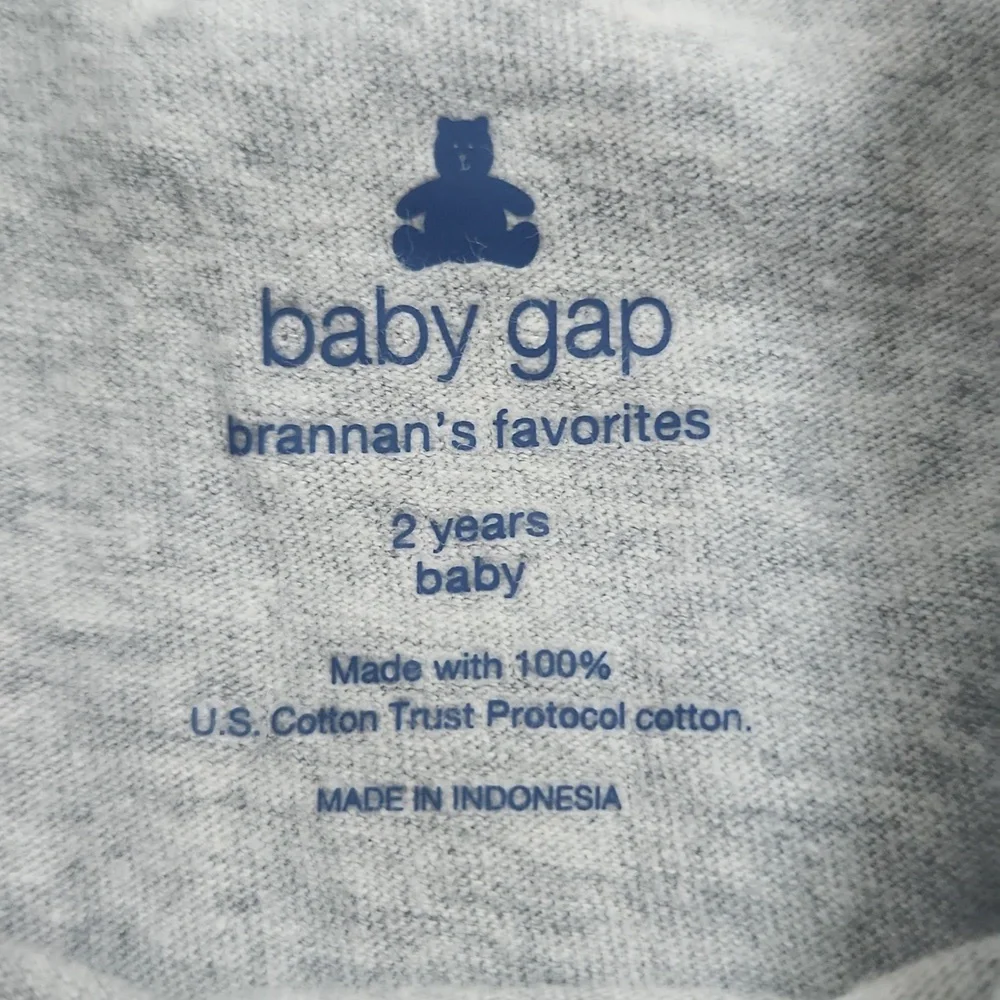 Baby GAP Gray Teddy Bear Tank Top for Kids